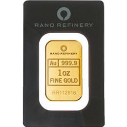 Goldbarren 1 Unze Rand Refinery