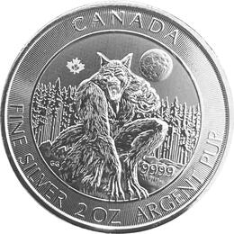 2 Unzen Silber Creatures of the North 2021 Kanada Royal Mint