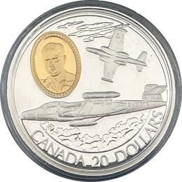Canada 20 Dollar Aviation 1996 Avro Canada CF-100 Canuck 2-3