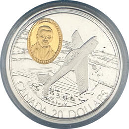 Canada 20 Dollar Aviation 1995 DHC-1 Chipmunk 2-2