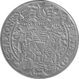 Sachsen-Albertinische Linie Taler 1598 Christian Johann Georg August