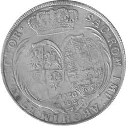 Sachsen 1 Taler Albertinische Linie August der Starke 1720
