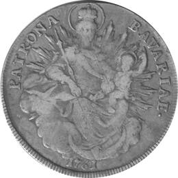 Bayern Madonnentaler 1761 Maximilian III Joseph