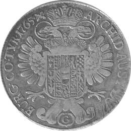 Habsburg Taler 1765 Haus Habsburg Franz I 1745-1765
