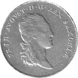 Altdeutschland Sachsen 2-3 Taler 1810 Friedrich August Kurfürst