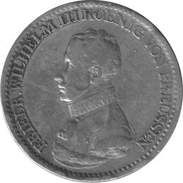 Altdeutschland Preussen Brandenburg Taler 1820
