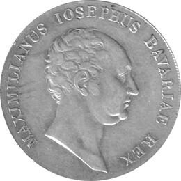 Altdeutschland Bayern Maximilian Ioseph Kronentaler 1825