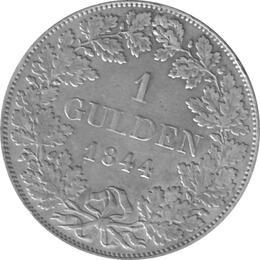 Bayern Ludwig I 1 Gulden 1844