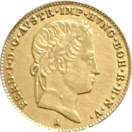 1 Dukat Österreich Ferdinand 1848