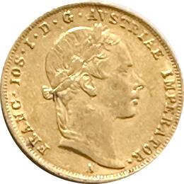 1 Dukat Österreich Franz Joseph 1854