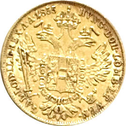 1 Dukat Österreich Franz Joseph 1855