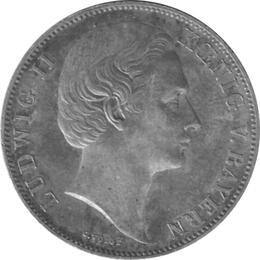 Bayern Ludwig II Vereinstaler 1871