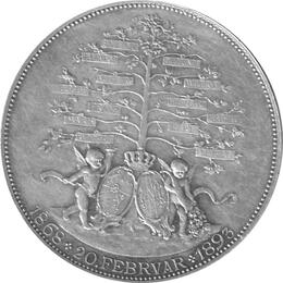 Bayern Doppeltaler 1893 Prinz Ludwig