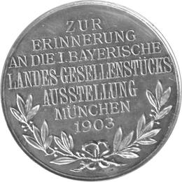 Bayern 1903 Landes Gesellenstücks Austellung München