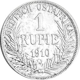 Ostafrika 1 Rupie 1910