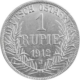Ostafrika 1 Rupie 1912