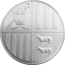 Andorra Eagle 1 Kilo Silbermünze