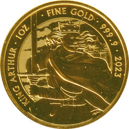 Myths and Legends 1 Unze Gold King Arthur 2023