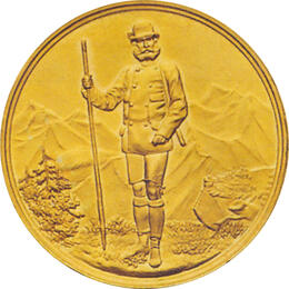Österreich 1889 Franz Joseph I Bundesschießen in Graz