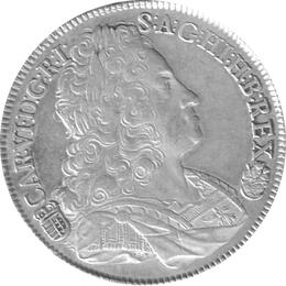 Österreich Habsburg Taler 1735 Karl