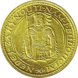 Tschechoslowakei 1 Dukat 1932 Kremnitz St Wenzel Goldmünze