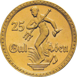 25 Gulden 1923 Freie Stadt Danzig 