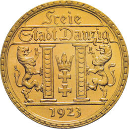25 Gulden 1923 Freie Stadt Danzig 