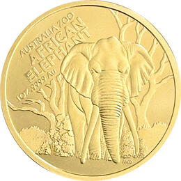 Australien Zoo Elefant 1 Unze 2022