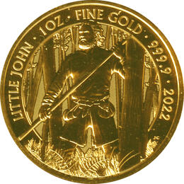 Myths and Legends 1 Unze Gold Little John 2022