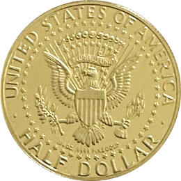 USA Goldmünze 3/4 Unze Kennedy 1964-2014 