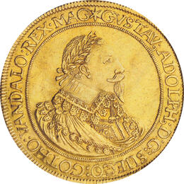 6 Dukaten Nürnberg Gustav Adolph 1632