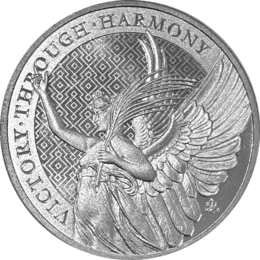 Platin 1 Unze 2021 Queens Virtues