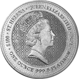 Platin 1 Unze 2021 Queens Virtues