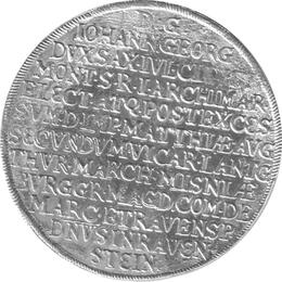 Sachsen Albertinische Linie Johann Georg 1619 Vicariat