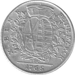 Altdeutschland Sachsen Konventionstaler 1765 Friedrich August Kurfürst