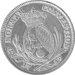Altdeutschland Bayern Karl Theodor Taler 1789
