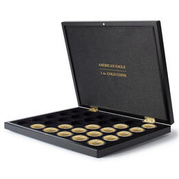 Münzkassette 1 Unzen US Eagle Goldmünzen