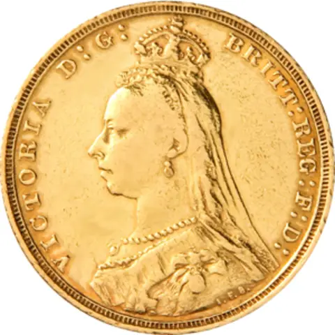 1 Pfund Victoria Jubilee Head