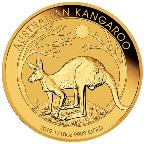 Känguru 1/10 Unze 2019