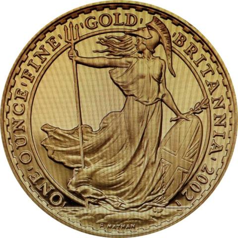 Britannia Gold 1 Unze 2002