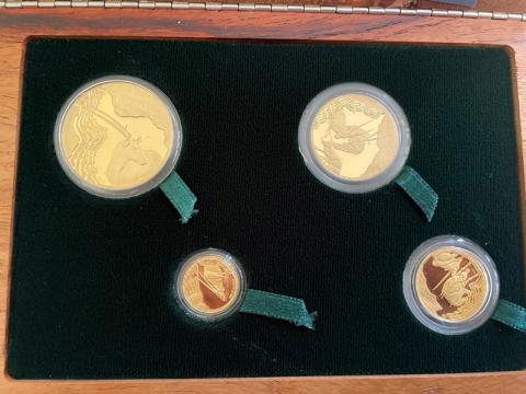 Oryx Gemsbock Natura Proof Set 2001