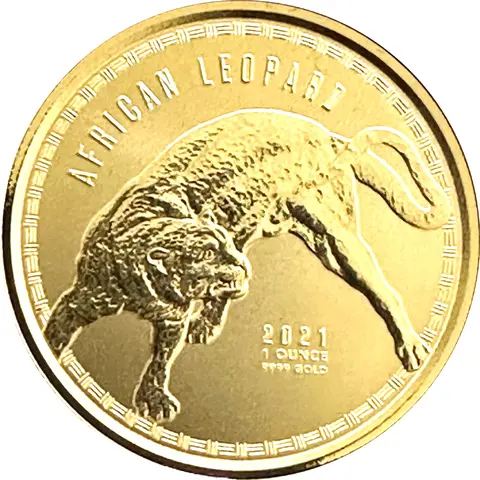 African Ghana Leopard 1 Unze 2021