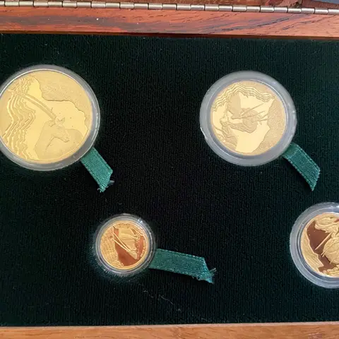 Oryx Gemsbock Natura Proof Set 2001