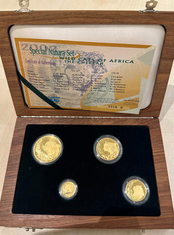 Cheetah Natura Proof Set 2002 Big Five