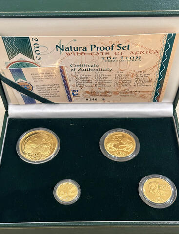 Lion Natura Proof Prestige Set 2003 Big Five
