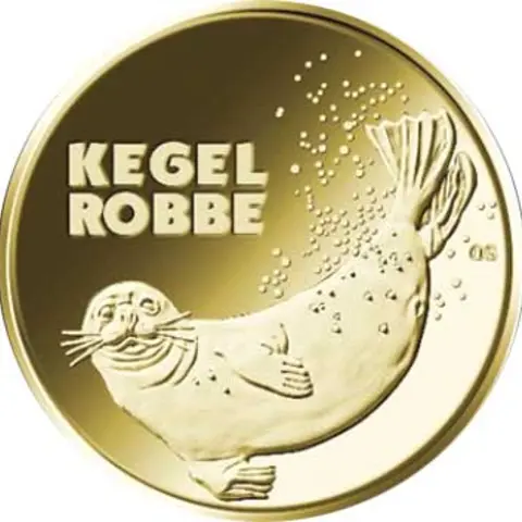 20 Euro Goldmünze Kegelrobbe 2022 Rückkehr der Wildtiere