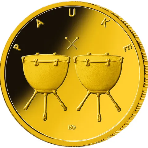 50 Euro Gold Pauke 2021