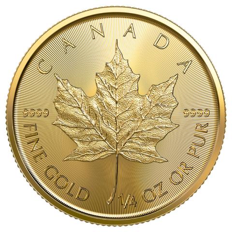 Maple Leaf Gold 1/4 Unze 2024