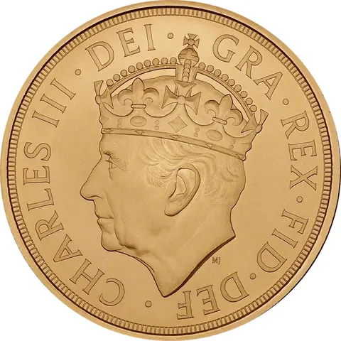 1 Pfund Charles Krönung 2023