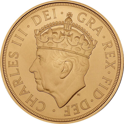 1 Pfund Charles Krönung 2023